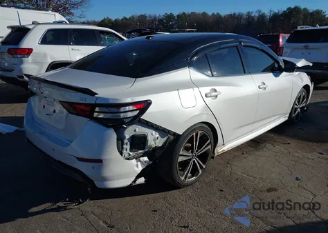 2022 Nissan Sentra Sr Xtronic Cvt from USA, damaged, VIN 3N1AB8DV9NY277880